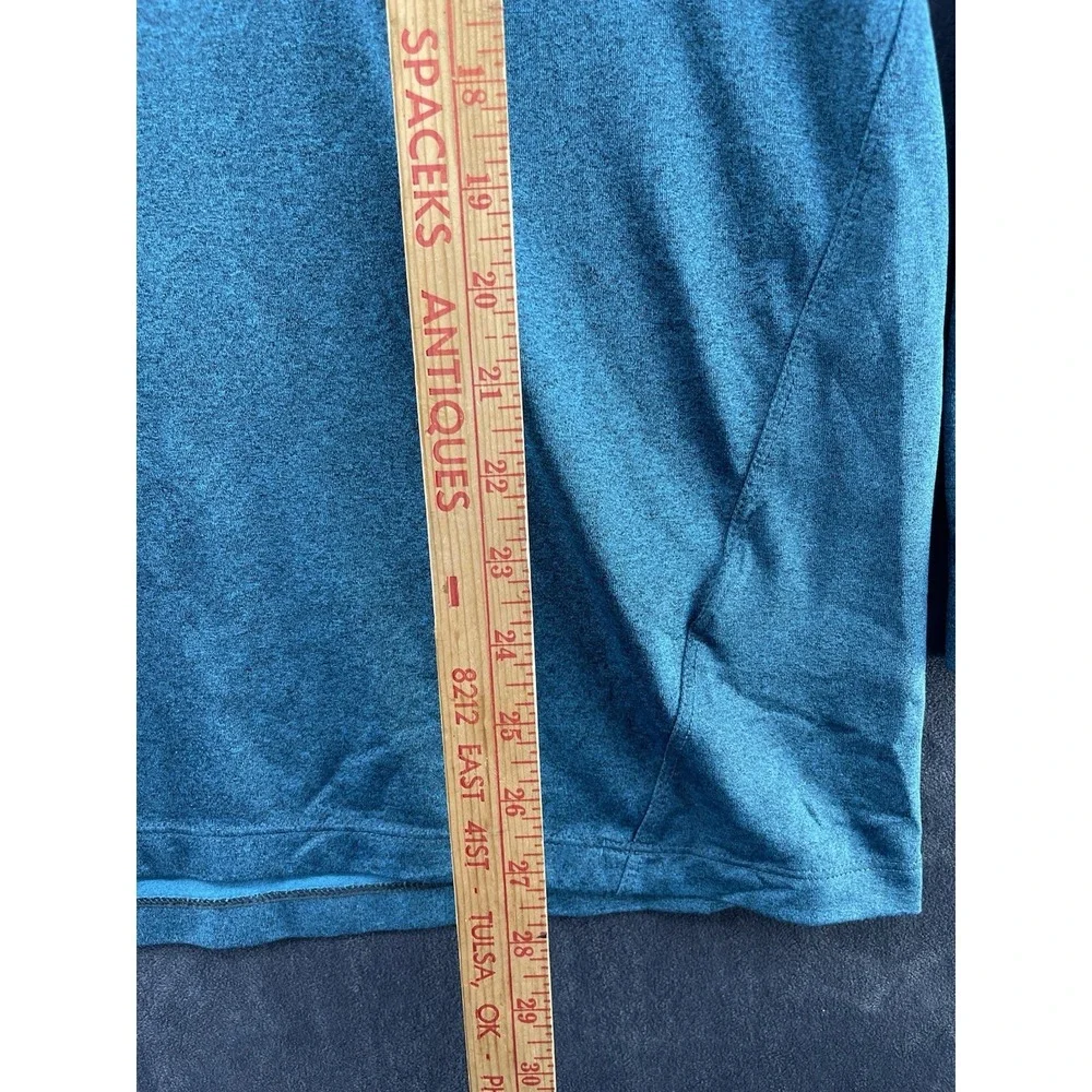 The North Face Men's L FlashDry XD 1/4 Zip Pullover Blue Outdoor Shirt